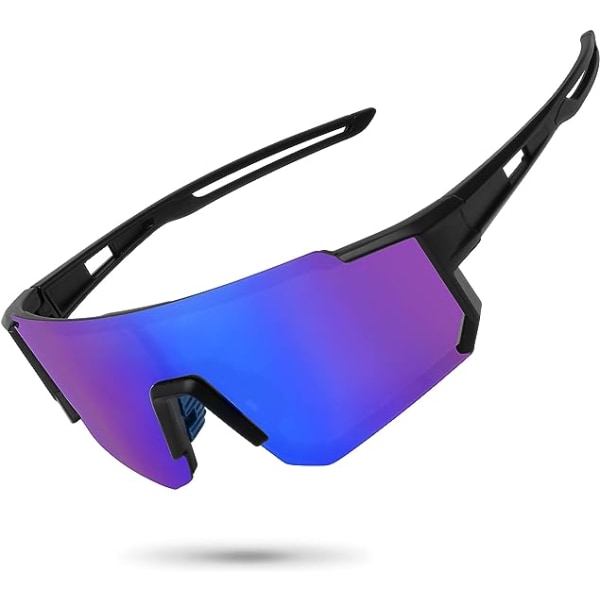 Polariserade sportsolglasögon för män Kvinnor,Köra Fiske Cykling Mountainbike Solglasögon UV400 Skydd