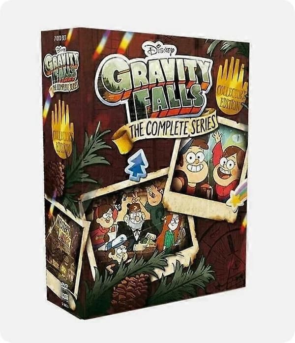 Gravity Falls Komplet Serie DVD 7-Disc Engelsk Version Nyt Boks Sæt