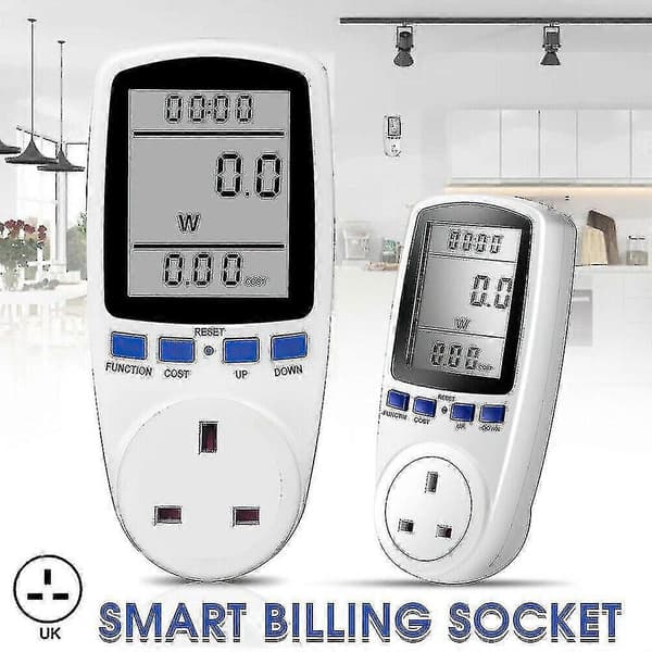 Electricity Meter Energy Meter /EU/AU Plug Energy Consumption Watt Kwh Analyzer Outlet EU Plug