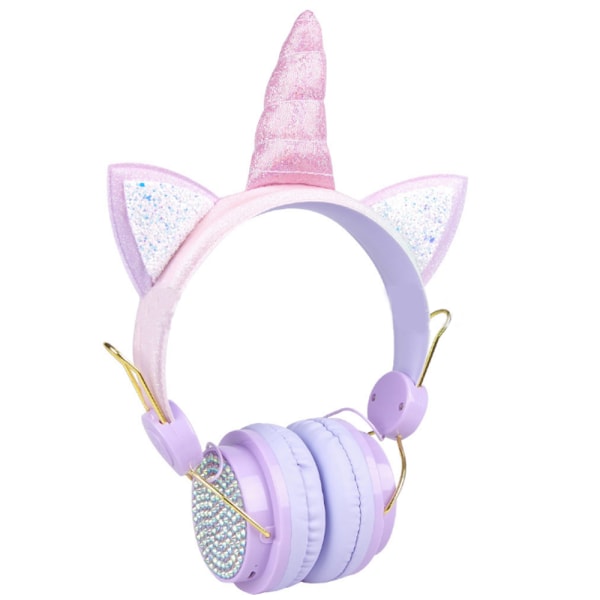 Hörlurar, trådlösa hörlurar Hörlurar Bluetooth hörlurar med justerbart pannband, Over On Ear-headset