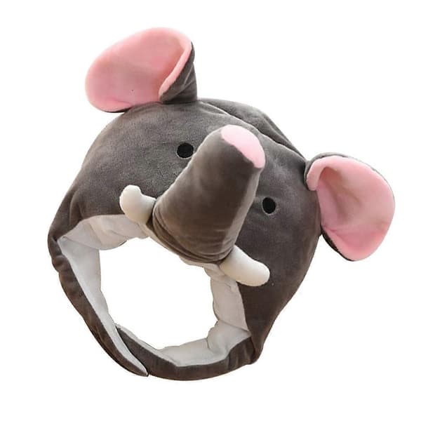 Plys Elefant Festkasket til Karnevalsrollespil 1 stk.