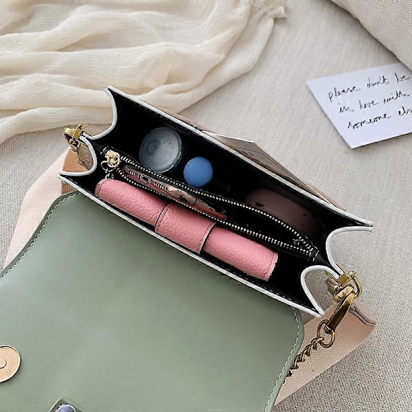 Damer Handväska Läder Crossbody Väskor för Kvinnor Reseväska Enkel Axelremsväska Enkel Väska Dam Cross Body Väska