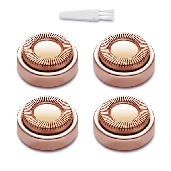 4 kpl Facial Hair Remover -vaihtopäät Finishing Touch Flawless Facial Hair Removal -työkaluun naisille