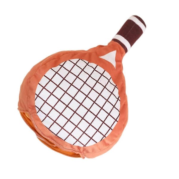 Tennisskinnhatt for fest, plysj hodeplagg for forestillinger