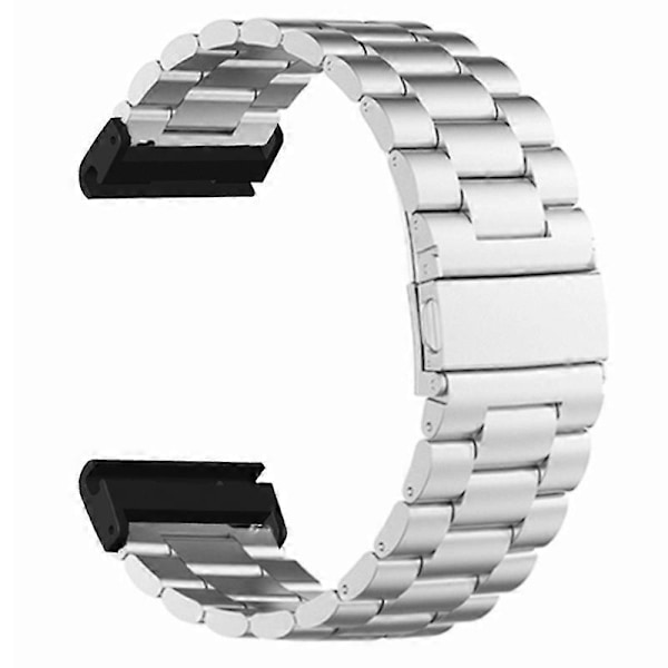 Tyyppi B Coros Vertix 2/Garmin Fenix 7X/6X/5X ruostumattomasta teräksestä valmistettu kellon ranneke 26 mm PC:llä Style A