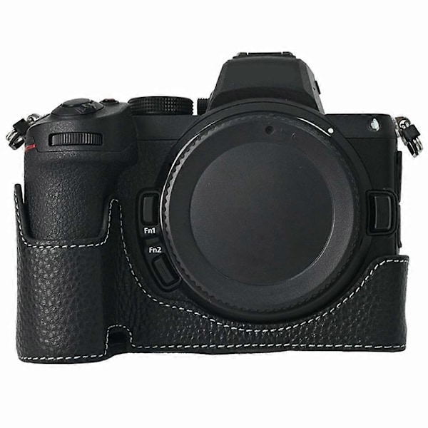 Tyyppi E Nikon Z 5/Z 6 II/Z 7 II Kamerakotelo Suuri Aukko Aitoa Lehmännahkaa Suoja Style B