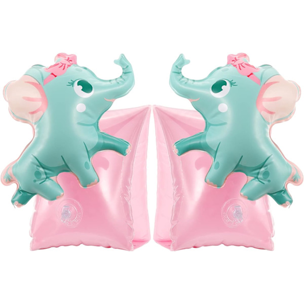Svømmearmbånd til børn, oppustelige armbånd (3-6 år), armfloaties ærmer floater rør vandvinger børn floaties svømmearmbånd floaties til småbørn