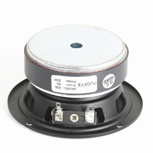 3 tums Full Range Högtalare Ljudhögtalare 4 ohm 30W HiFi Högtalare Stereo - Bashögtalare DIY Hem Amplif