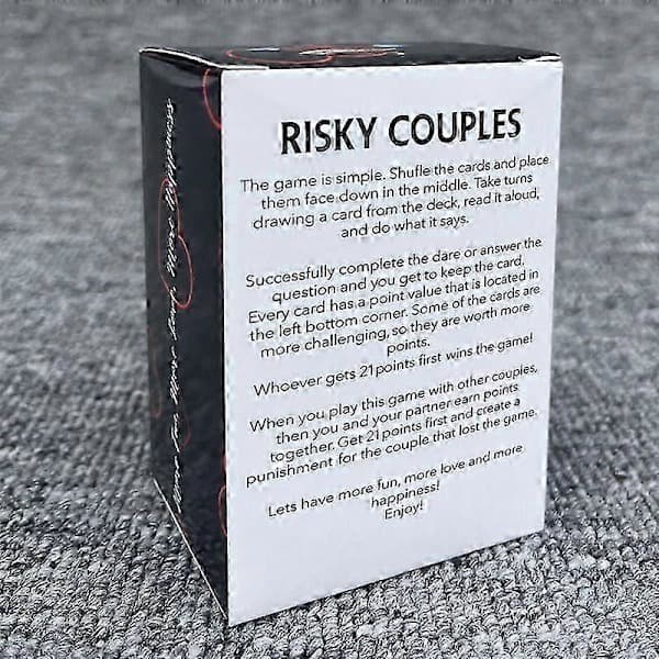 2025 Risky Couples - A Fun Couple's Game to Spice Up Life Date Night Card Game-FD-