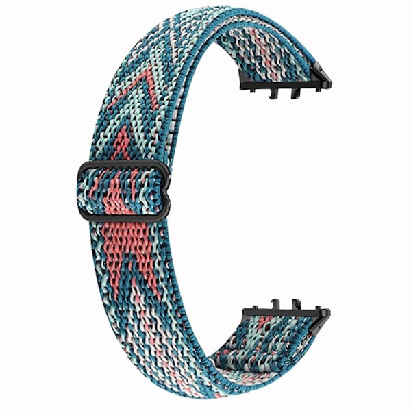 Type C til Samsung Galaxy Fit3 Urrem Elastisk Nylon Justerbar Smart Urrem Style D