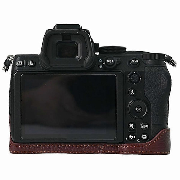 Tyyppi E Nikon Z 5/Z 6 II/Z 7 II Kamerakotelo Suuri Aukko Aitoa Lehmännahkaa Suoja Style D