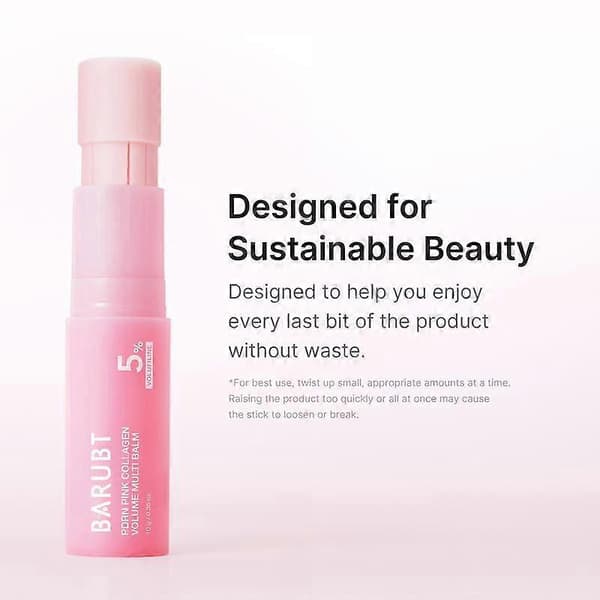 PDRN Collagen Multi Balm Stick & Eye Patch Set, 5% Volufiline Plumping Moisturizing Multi-functional Balm, Anti-Aging Hydrating Skincare Kit 1 Set