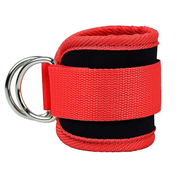 Adjustable Wrist and Ankle Cuffs D-ring Strap Pulley Lifting Straps Gym Cable Attachment