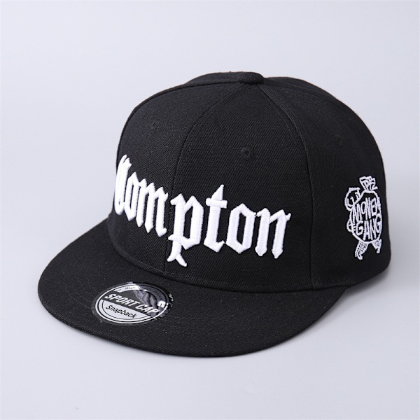 Compton Snapback-hatt for kvinner: Stilig streetwear-baseballcaps med justerbar lukking og UV-beskyttelse for utendørsaktiviteter kamouflagefärg