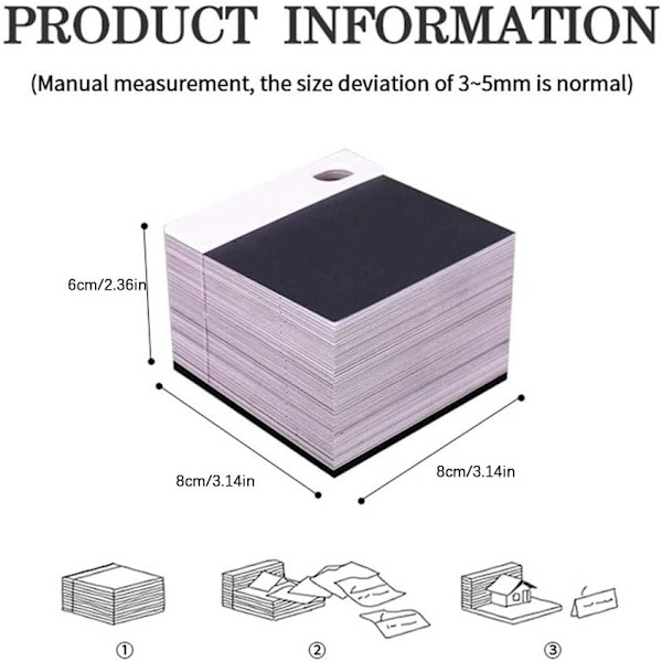 3D Notesblok 2025 Ur-Kalender, Kreativ Skrivebordskalender DIY Notesblok, Panda 3D Kalender Riv Papir Udskæring Notesblok