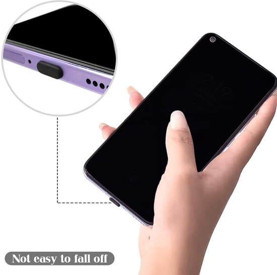 20 Type-C silikonpölysuoja - pölytiiviit tulpat - USB-C-liitännän suojus