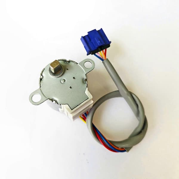12V DC 24BYJ48 Stegmotor för luftkonditionering, reservdel för svängarm