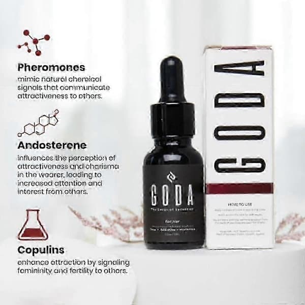 GODA For Her Feromonparfym för kvinnor - 15 ml/0