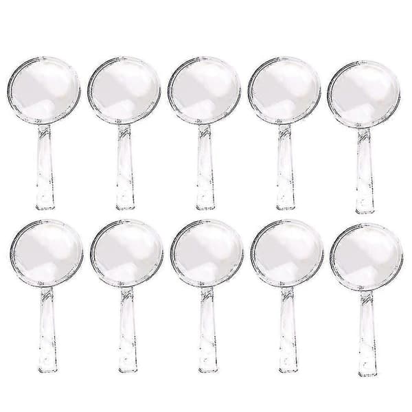 24 pcs Magnifying Glass 42 mm Handheld Small Magnifiers For Experiments