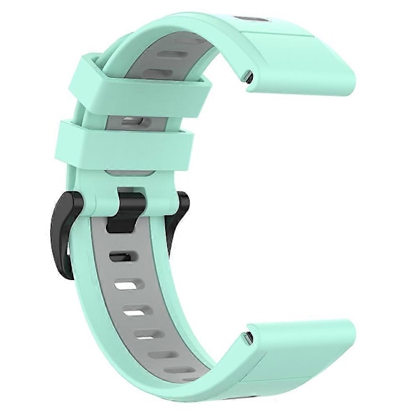 Type B KALEBOL KLB-SSPWGJ-001 Urrem til Garmin Fenix 7X/7X Pro QuickFit 26mm Silikone Ur Style G