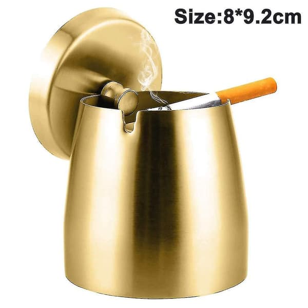 Windproof Ashtray for Cigarettes Outdoor Ashtrays for Patio