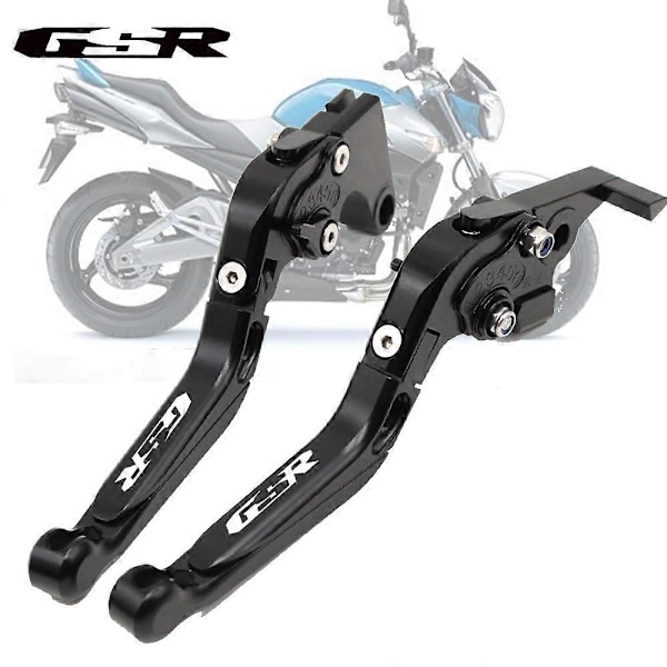 SUZUKI GSR 750 2011-2016 GSR 600 2006-2011 moottoripyörän CNC-lyhyet jarru- ja kytkinkahvat LOGO GSR 5