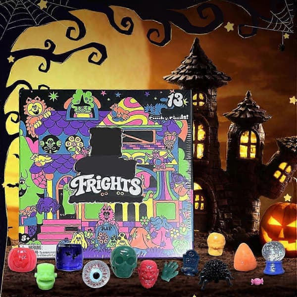Halloween-nedtelling Halloween-samleobjekt nedtelling Halloween-adventskalender