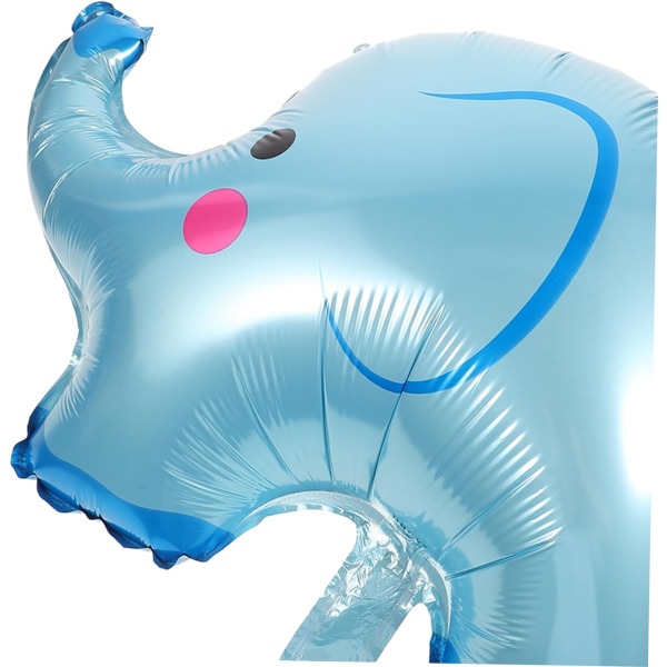 8 st Baby Barndräkter för pojkar Barndekor Tecknad Ballong Zoo Ballonger Elefantballong Arch Helium Ballong Festtillbehör