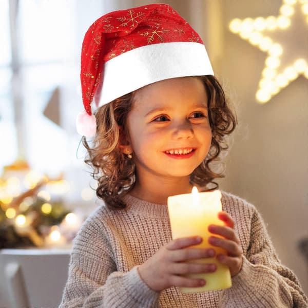 Julmössa i sammet Tomtemössa för vuxna 12 st julfesttillbehör
