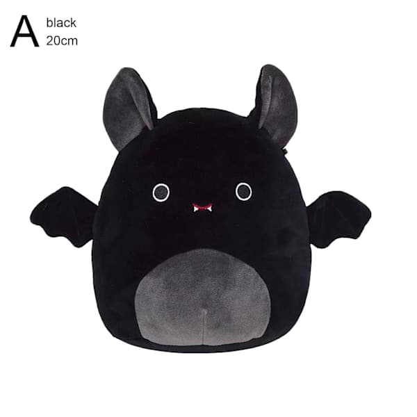 Squishmallows 2022 Halloween Squad 8\" Emily The Black Bat Pl