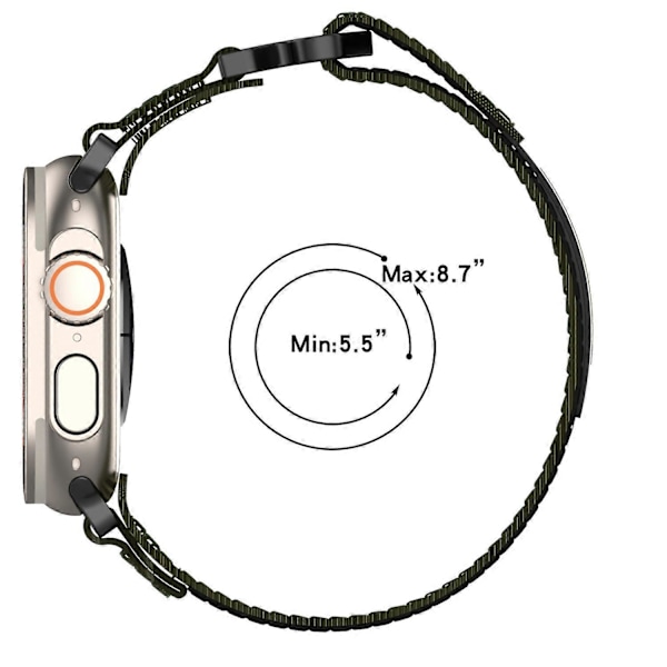 Klokkereimer Klokkebånd for Apple Watch Series 1 38mm Style E