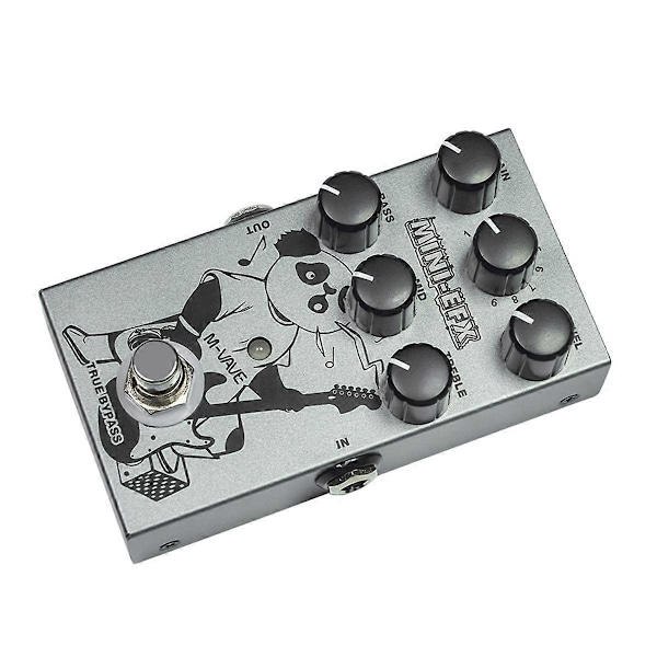 MINI- Elgitarr Overload Distortion Multifunktionell Effektpedal