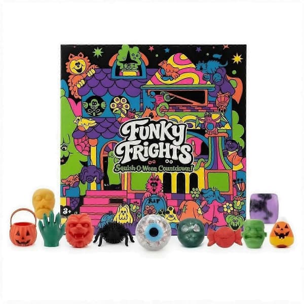 Halloween-nedtelling Halloween-samleobjekt nedtelling Halloween-adventskalender