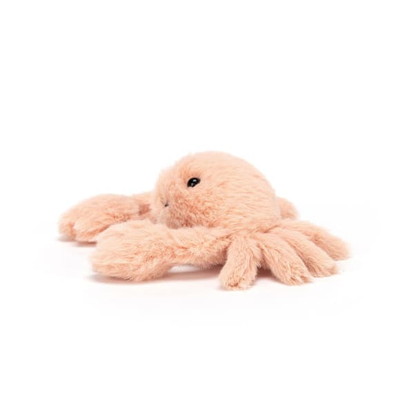 Jellycat 16cm Fluffy Crab pehmolelu