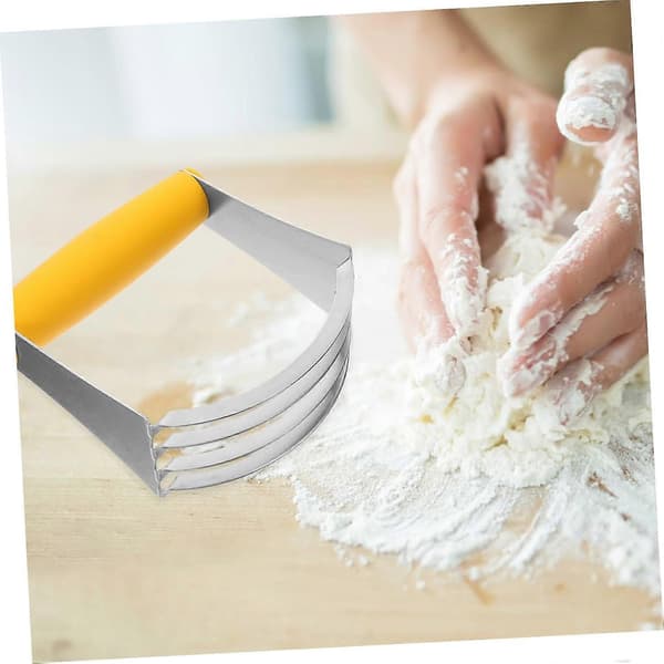 Dejskraber i rustfrit stål med ergonomisk greb til bagning og madlavning