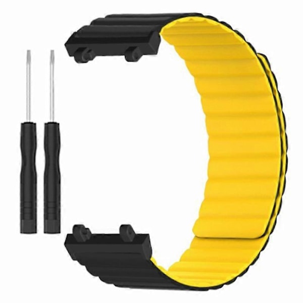 Typ G För Huami Amazfit Active Edge (A2212) Magnetiskt Armbandsur Silikon Armband Style B