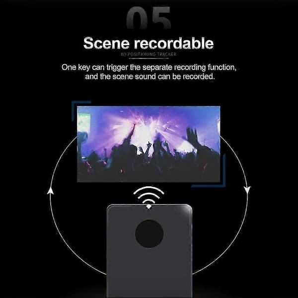 N9 Trådløs GSM Lytte Audio Bugging Overvåking Stemme Deteksjon Bil GPS Tracker Sanntids Lytte Audio Avlytting