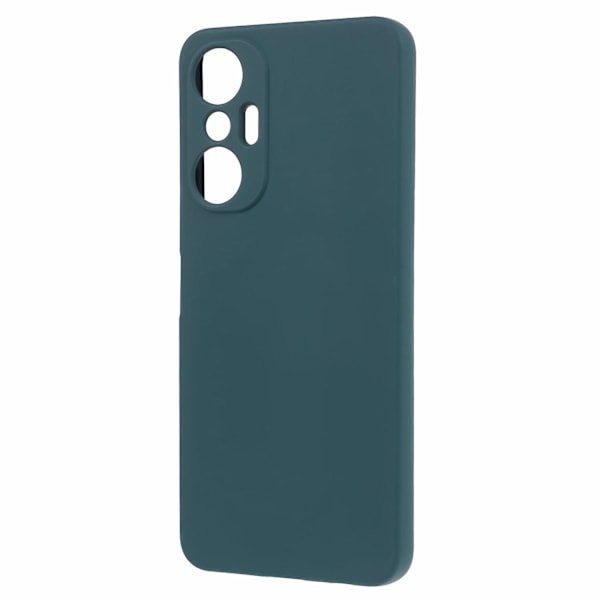Transsion Infinix Hot 20S 4G -puhelimen kuori, 2,0 mm TPU pehmeä sisävuori, kaareva reuna - Vihreä Multicolor Midnight Green