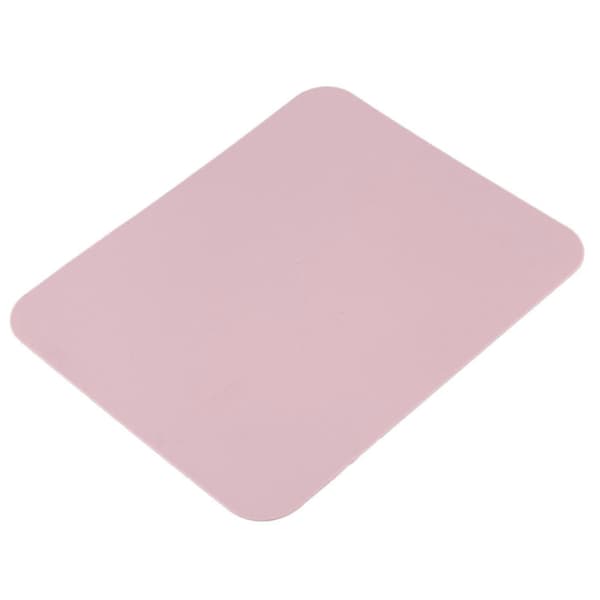 Musemåtte Computermus Silikone Gel Musemåtte Ultratynd Bærbar Computer, Pink vaaleanpunainen