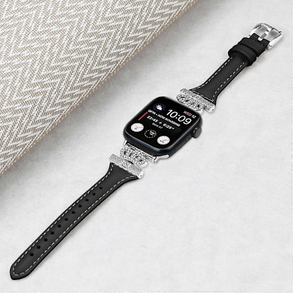Tyyppi E Hopeasolkinen ranneke Apple Watch Series 10 42mm/9 8 7 41mm/SE (2023) SE (2022) SE 6 5 4 -kelloille Style A