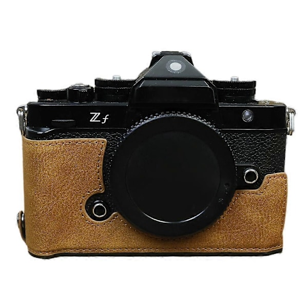 Type C Nikon ZF PU-nahkainen kameralaukku, paristoluukku, pudotussuoja Style C