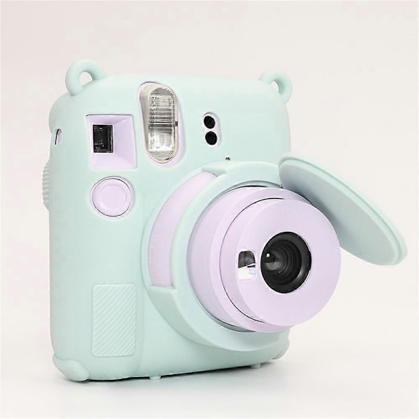 Typ C För Fujifilm Instax Mini 12 Skyddande Fodral Dammsäkert Silikonkamerahölje Style E
