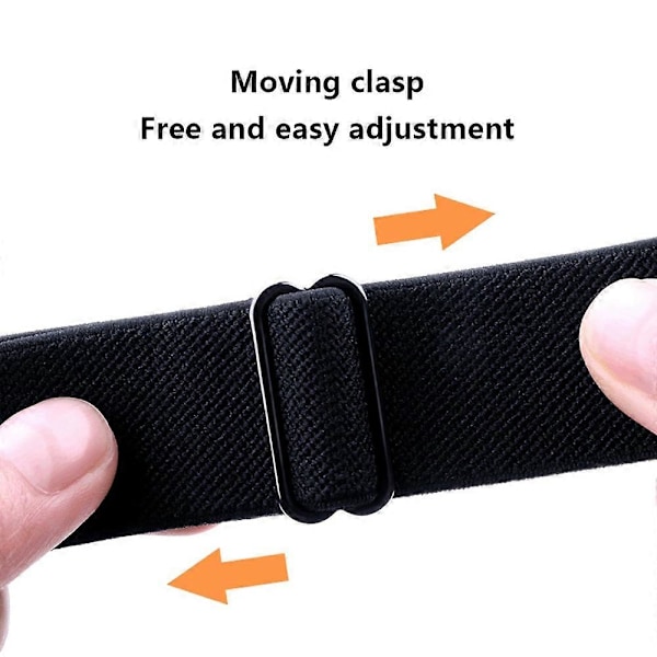 Type C til Samsung Galaxy Fit3 Urrem Elastisk Nylon Justerbar Smart Urrem Style A