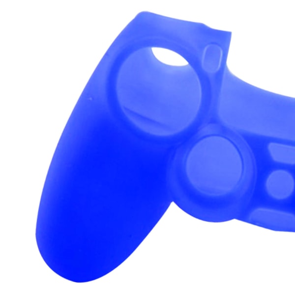 Controller Skin Grip Cover Cover Beskyttende Blød Silikone Gummi Etui og Skridsikker Tommelfingerpind Cover Controller-Marineblå