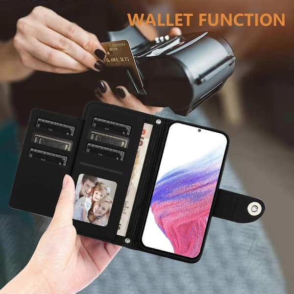 Rhombic Texture Flip Leather Phone Case with Lanyard (For Doogee N55 Plus)