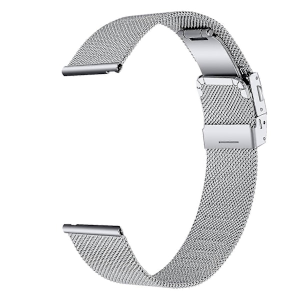 Typ A För Garmin Forerunner 265S Rostfritt Stål Milanese Mesh Band 18mm Smartklocka Armband