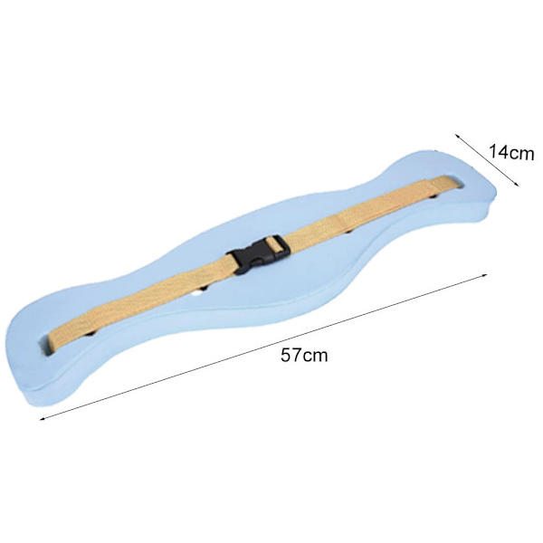 Säädettävä kelluva valjaat uimavyö lannetuki aikuisten ja lasten - vaaleansininen