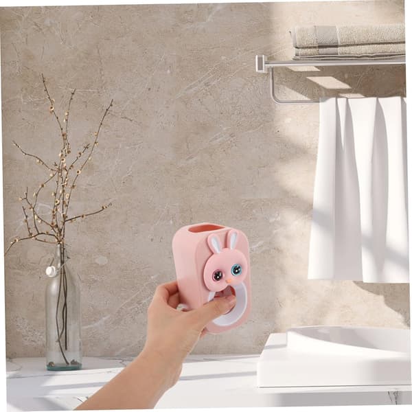 Press Toothpaste Artifact Toothpaste Holder Squeezer Bathroom Accessories Toothpaste Squeezer Dispenser Rabbit Shaped Toothpaste Dispenser Tool
