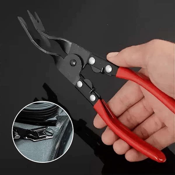 Plastic Rivets, Practical Tool for Removing Rivets, Fasteners, Trim Clips and Fasteners (Red)