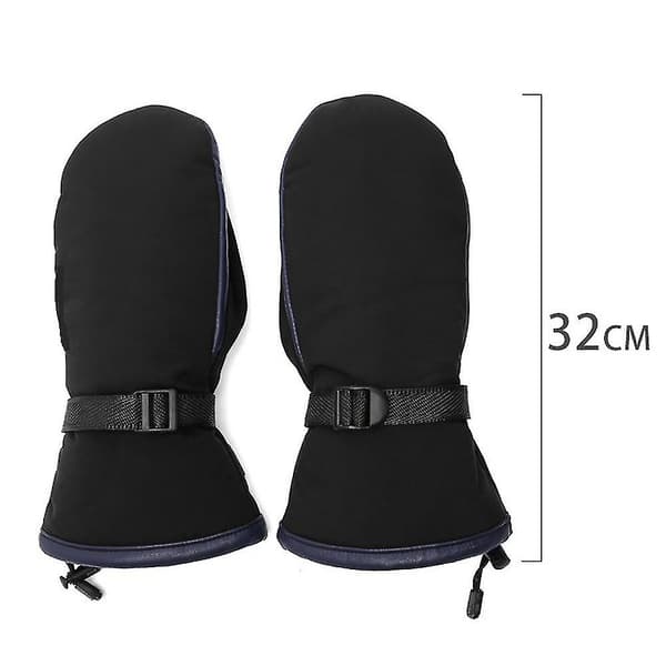 Winter Warm Skiing Skating USB Electric Heating Mittens Charging Treasure Heating Gloves L L Style2
